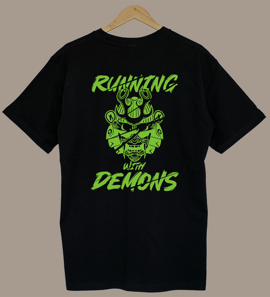 Running With Demons - Black/Green