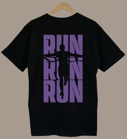 Run Run Run - Black/Purple