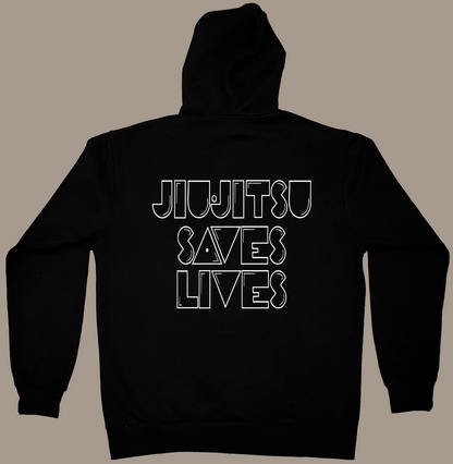 Jiu-Jitsu Saves Lives - Black/White