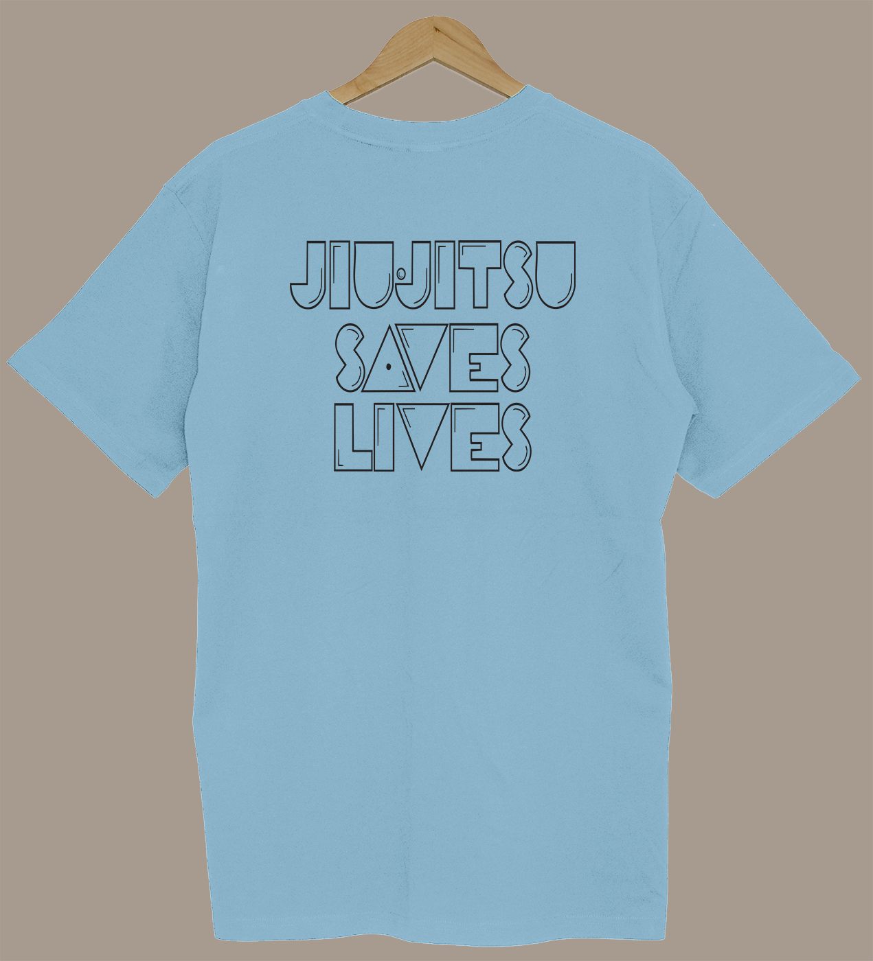 Jiu-Jitsu Saves Lives - Blue/Black