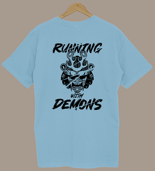 Running With Demons - Blue/Black