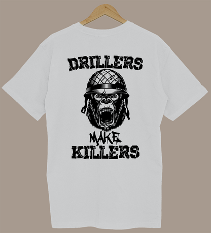 Drillers Make Killers - White/Black
