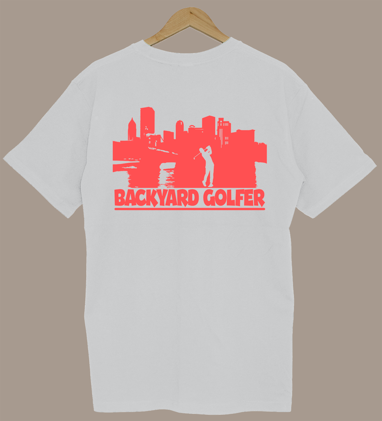 Backyard Golfer - White/Red